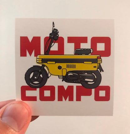 Motocompo Sticker